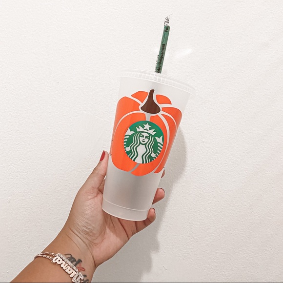 Starbucks Accessories - Custom Starbucks Pumpkin Cup with Name